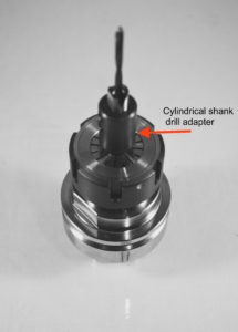 Drill Adapter on HSK tool holder