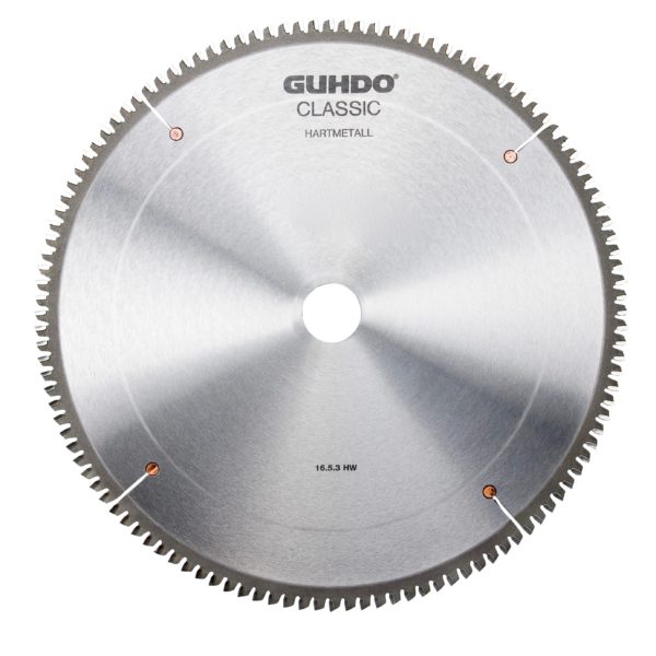 Negative Hook Circular Saw Blade for Non-Ferrous and Plastic profiles