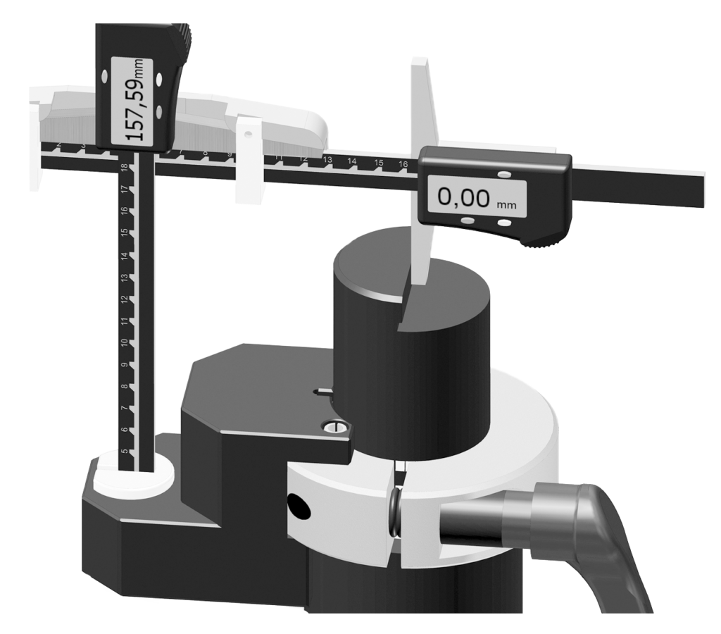Digitec Height and Diameter tool measuring