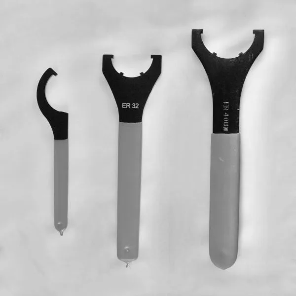 Collet nut wrench for tool holders key and spanner for ER32 ER40 RDO35 SYOZ25 CNC collets open and closed style professional-grade tool setup
