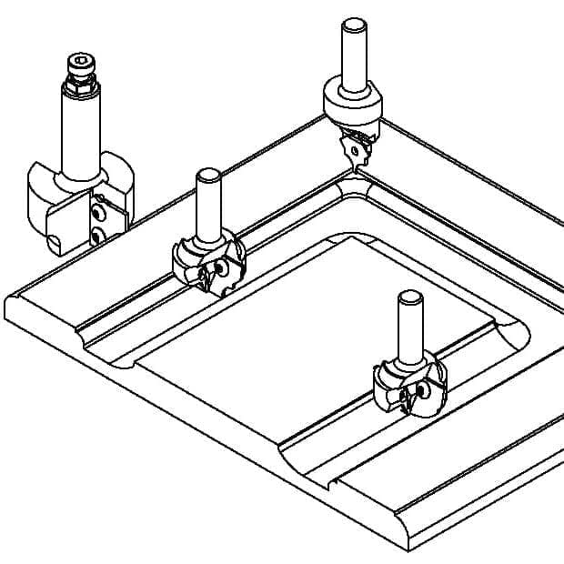 CNC Tooling for MDF Cabinet Doors - Image 2