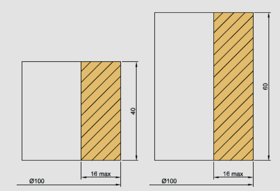 Moulder Corrugated Knife Adapter w/HSK-F 63-CNC - Image 2