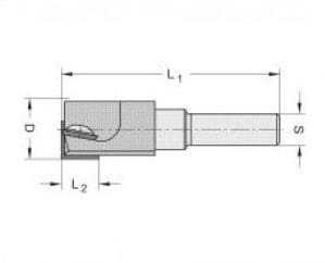 Rebate Insert Router Bit With Replaceable Insert Knives - Image 4