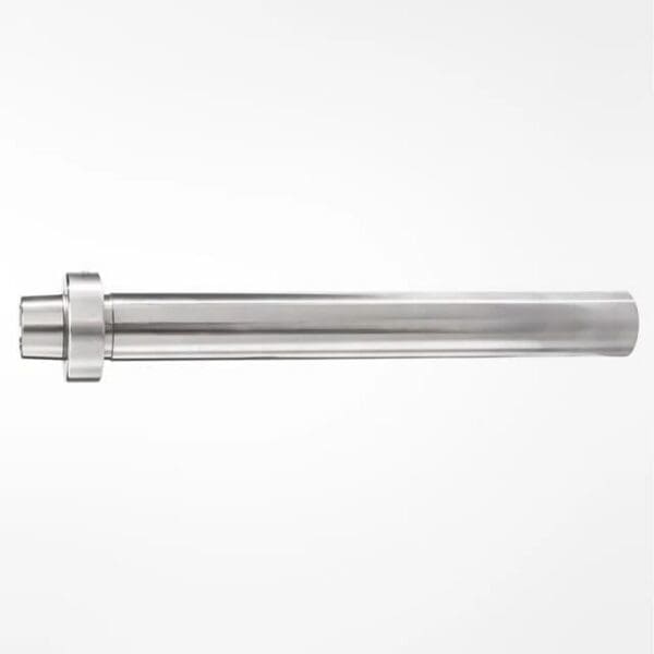 HSK-F 63 calibration test bar arbor with ball probe for CNC spindle runout testing and concentricity measurement made in Germany for machine accuracy diagnostics