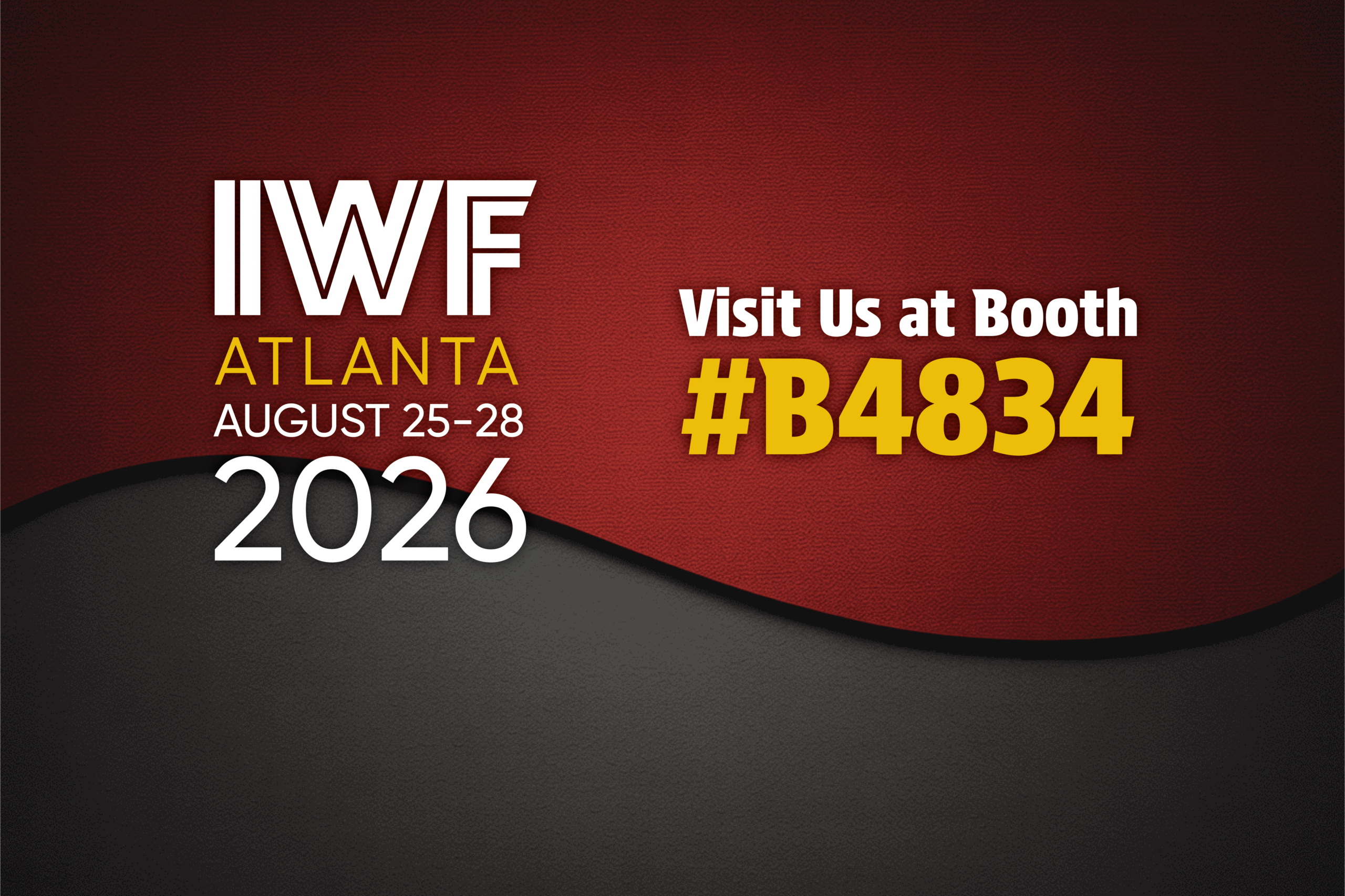 IWF Atlanta 2026, August 25-28 - GDP Tooling at Booth B4834